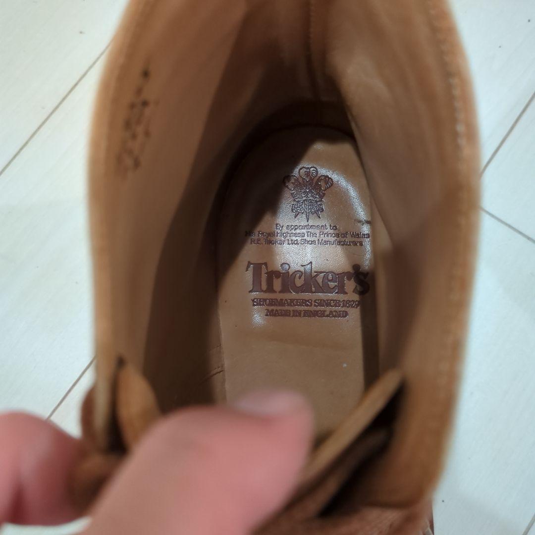 【美品】Tricker'sカントリーブーツ　　マロンアンティークM2508