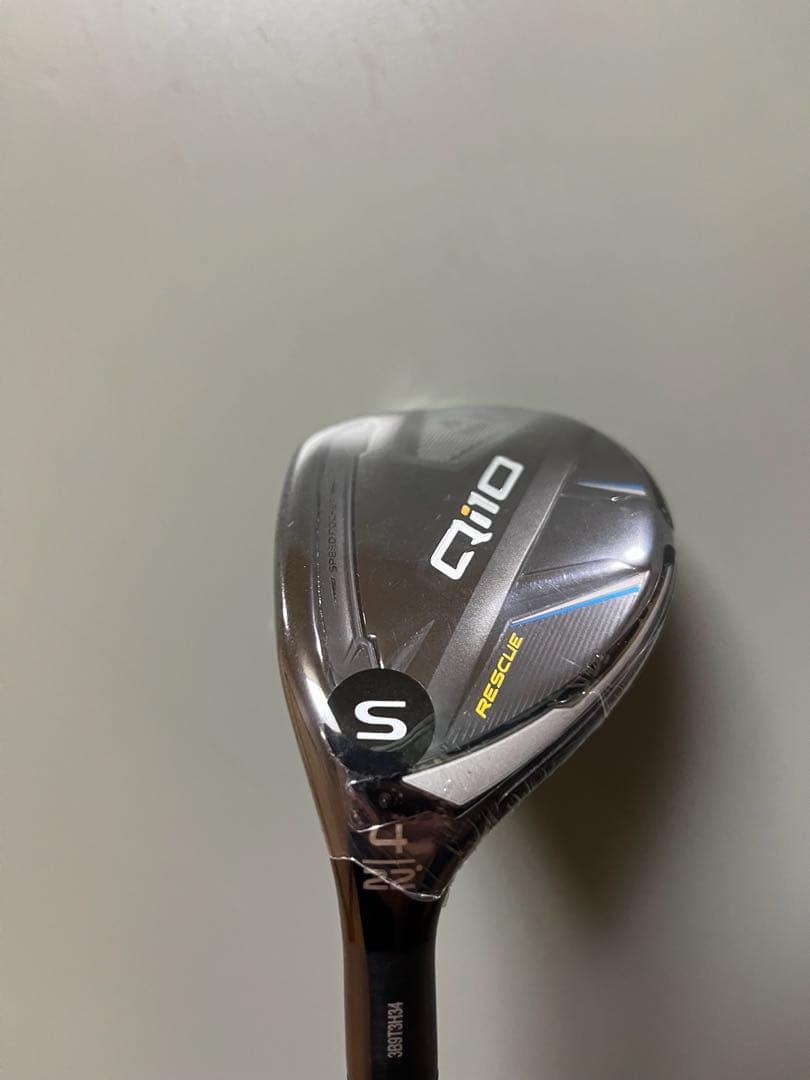 左 テーラーメイド Qi10 ユーティリティ カーボン #4/S レスキュー