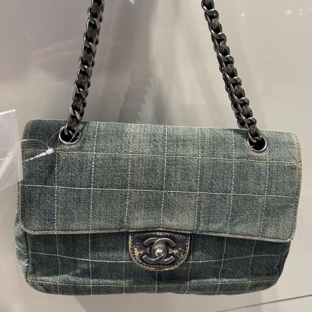 希少✨CHANEL シャネル　チョコバー　マトラッセ25 ショルダーバッグ