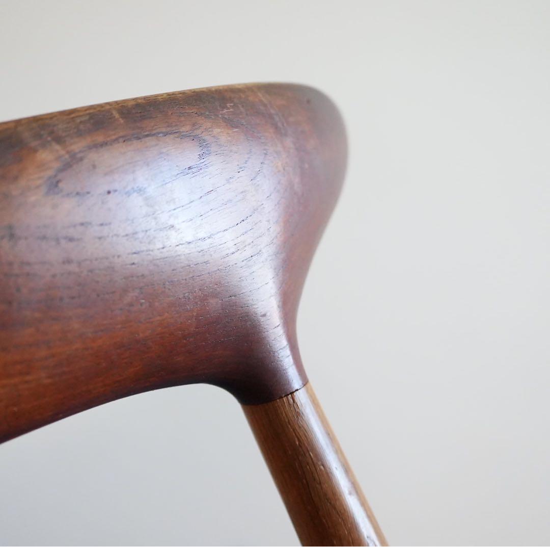 北欧ヴィンテージチェア【チーク+オーク】①