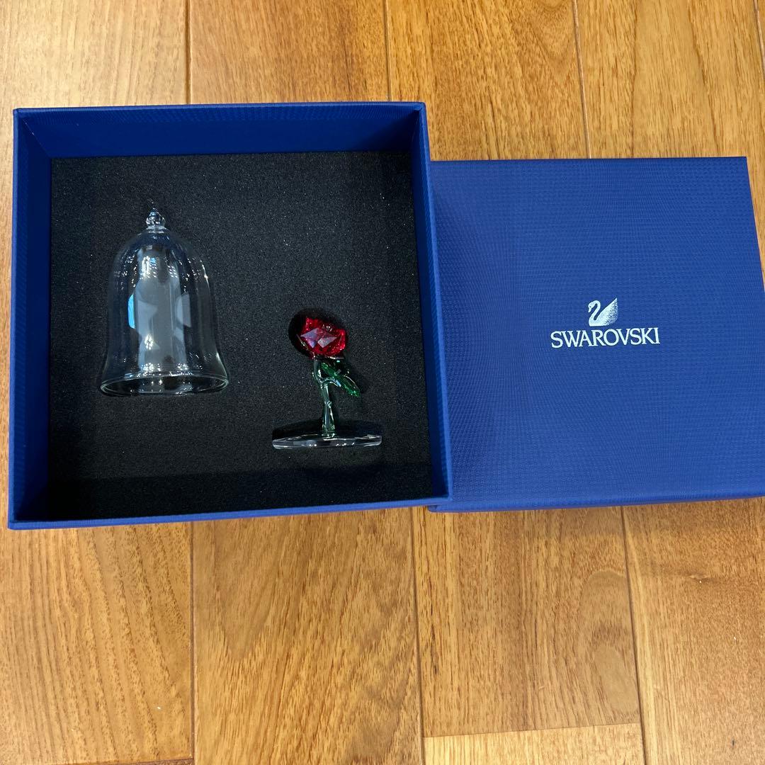 acco スワロスキー　美女と野獣　魔法の薔薇