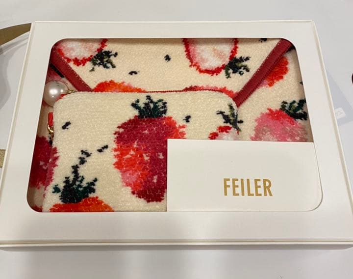 フェイラー いちご 完売品