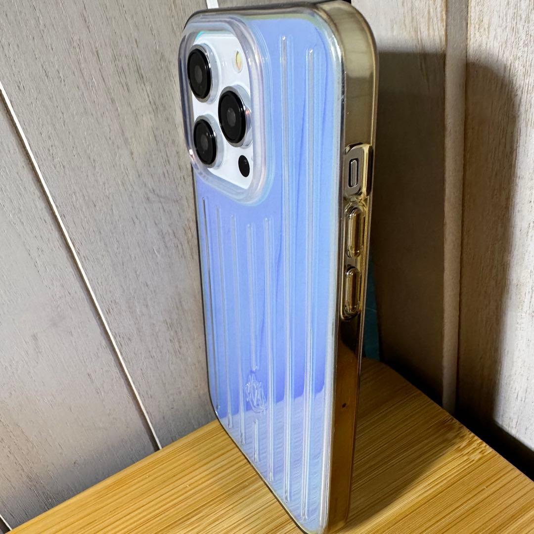 RIMOWA リモワ iPhone14 Pro ケース イリディセント