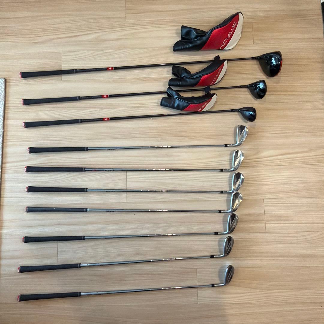 テーラーメイド　ステルス2 ウッド、アイアン10本セット