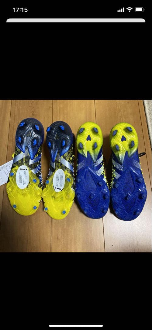 左、プレデターフリーク 26 右、プレデターフリーク25.5