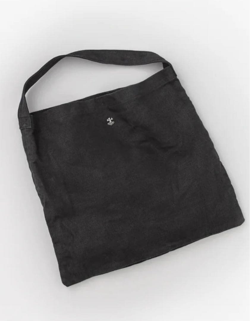 ARTS & SCIENCE オリジナルトート リネン ブラック ML タグ付