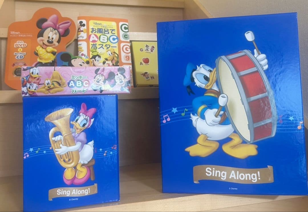 ディズニー英語システム PlayAlong!セット+ABCブロック付きフルセット