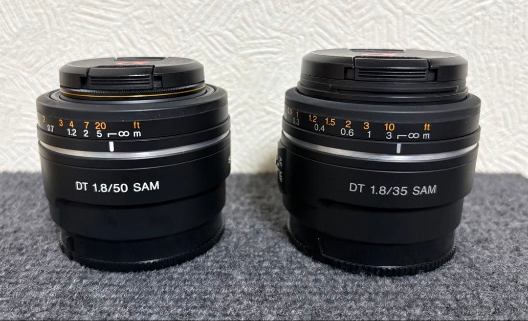 SONY 単焦点レンズDT 2種セット