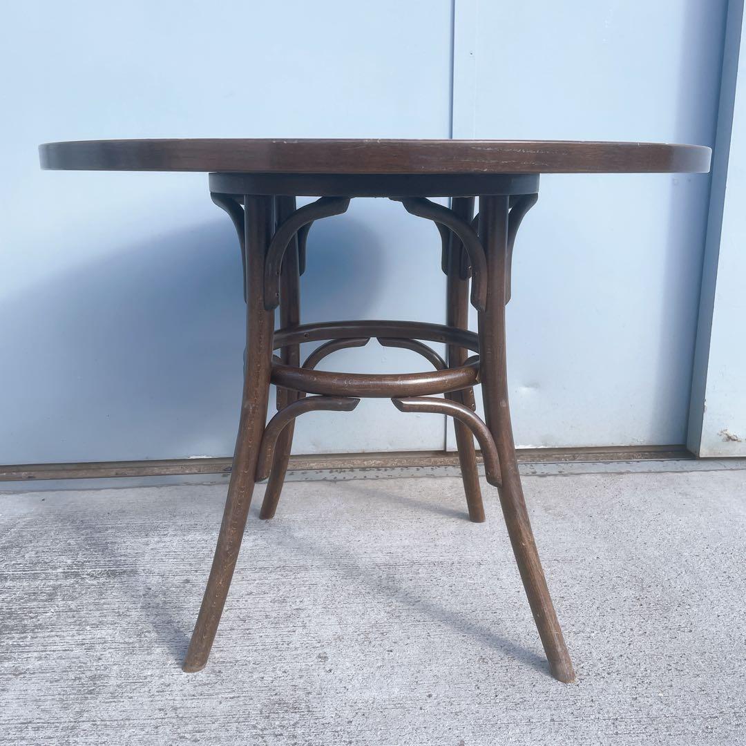 【夢魔様】AIDEC アンテークカフェテーブル ラウンドテーブル ポーランド製