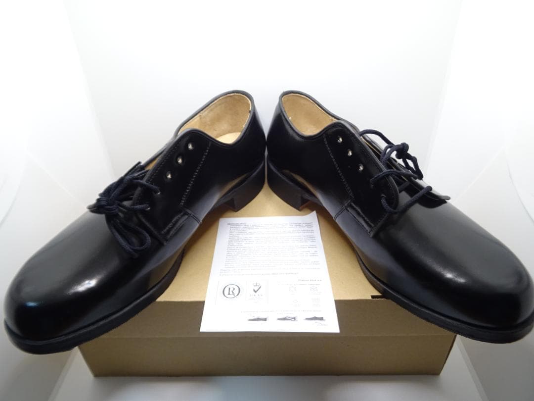 T*A様 新品チェコ軍オフィサーサービスシューズポストマンシューズ29.0cm黒