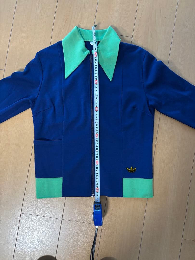【売り切りたいむ】【激レア】アディダス 古着　西ドイツ製ジップアップジャケット