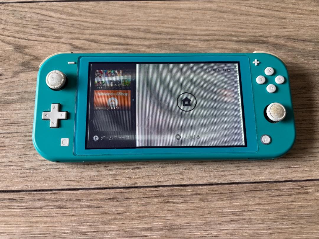 ■ジャンク■Nintendo■Switch LITE■ターコイズ本体■液晶不良■