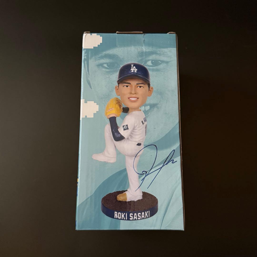 佐々木朗希 ボブルヘッド ドジャースタジアム球場配布限定 非売品 8/4