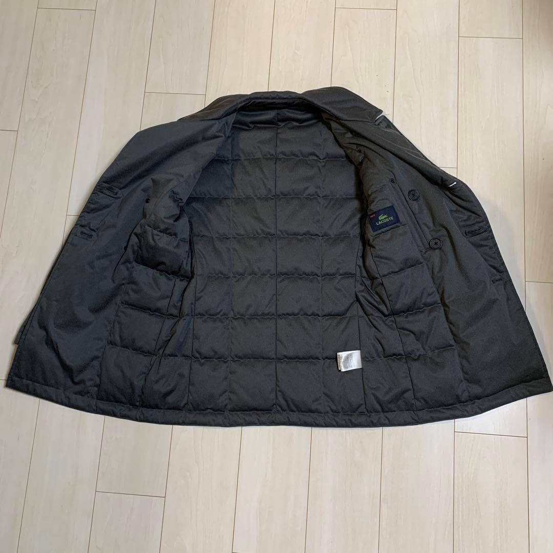 ラコステ LACOSTEダークグレー ピーコート ダウン メンズ 48/3