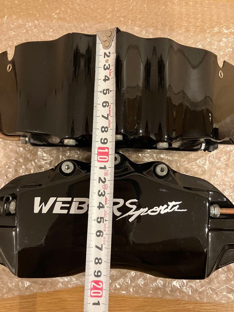 お値下げ☆WEBER Sport ブレーキキャリパーセット ブラック