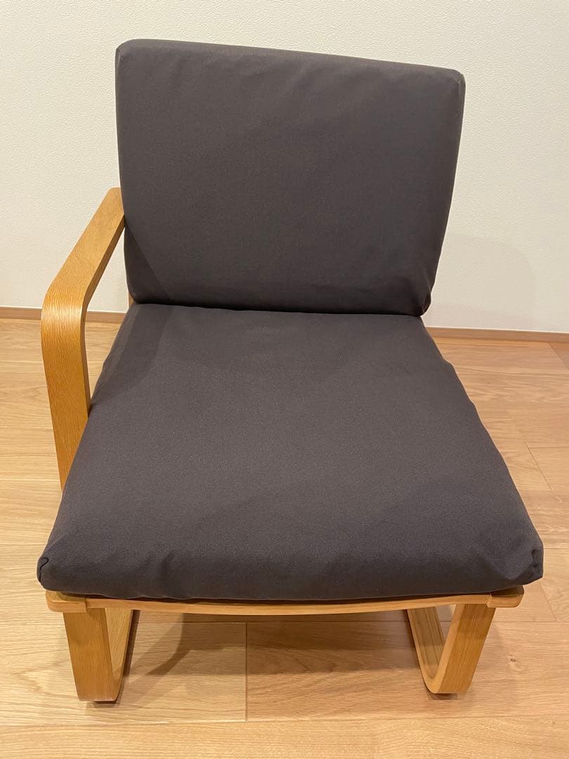 無印良品のダイニングテーブルセットの ダイニングチェア×1 単品です。