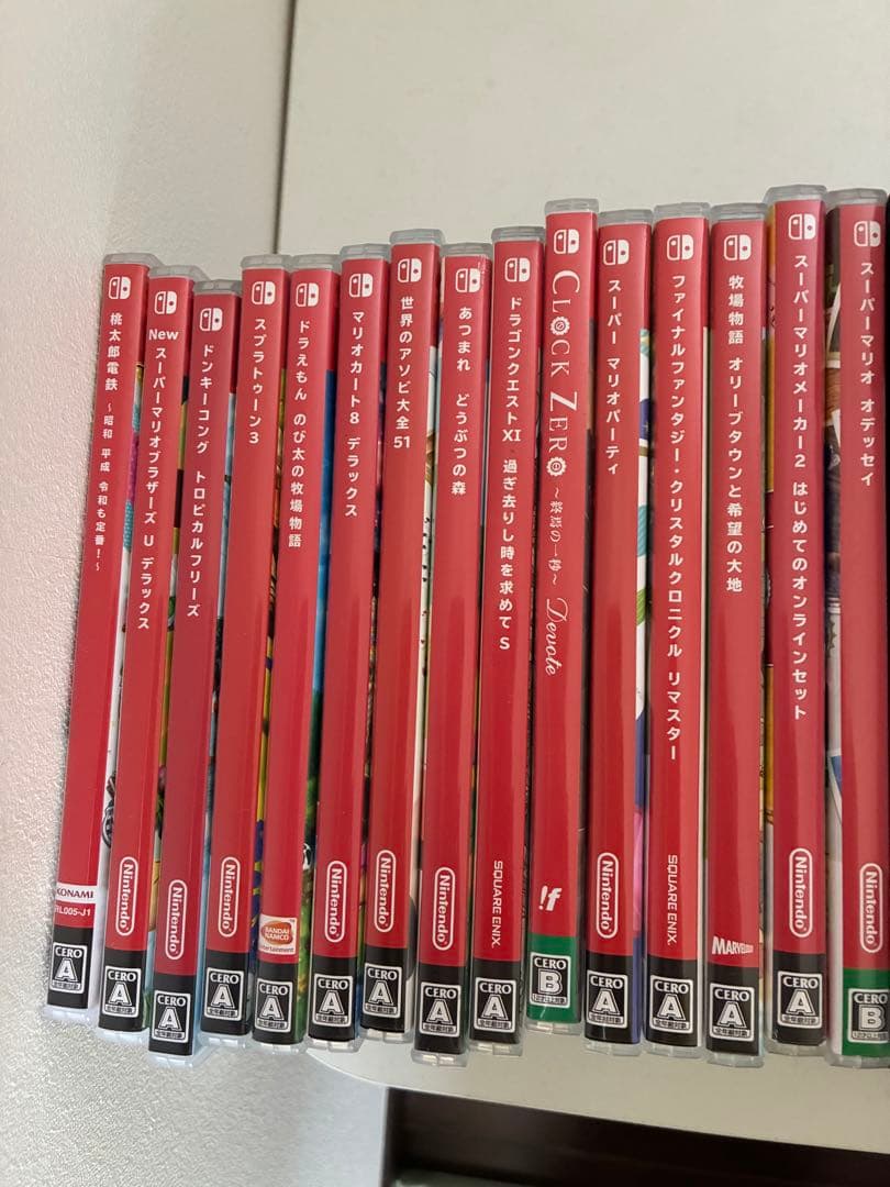 Switch ソフトセット　15本