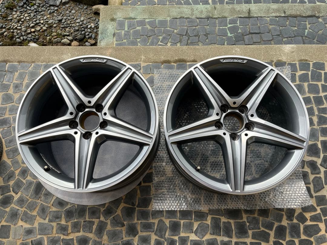 AMGホイール 超美品2本セット 245/45/18