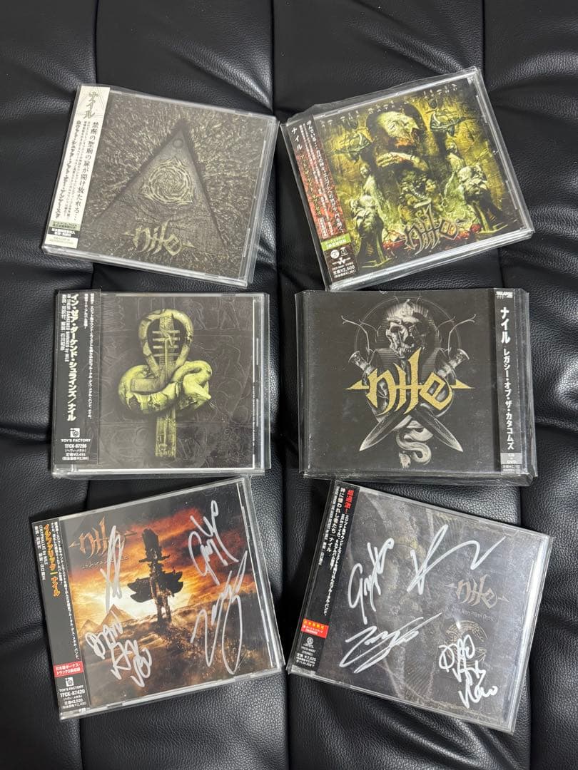 サイン入り　ナイル　Nile CD
