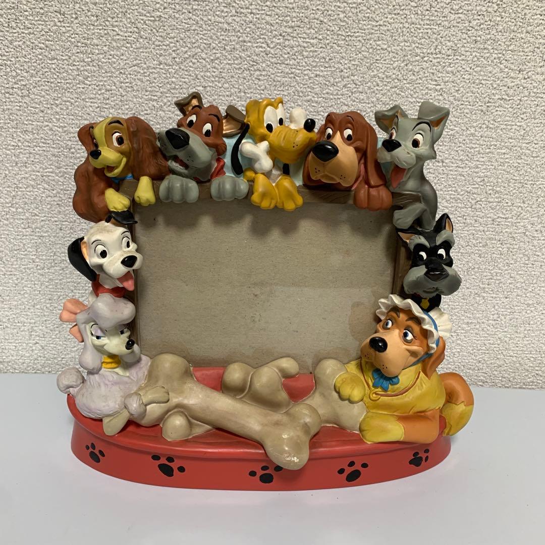 Disney 写真立て フォトスタンド dog 人気 レア ドッグ アニマル