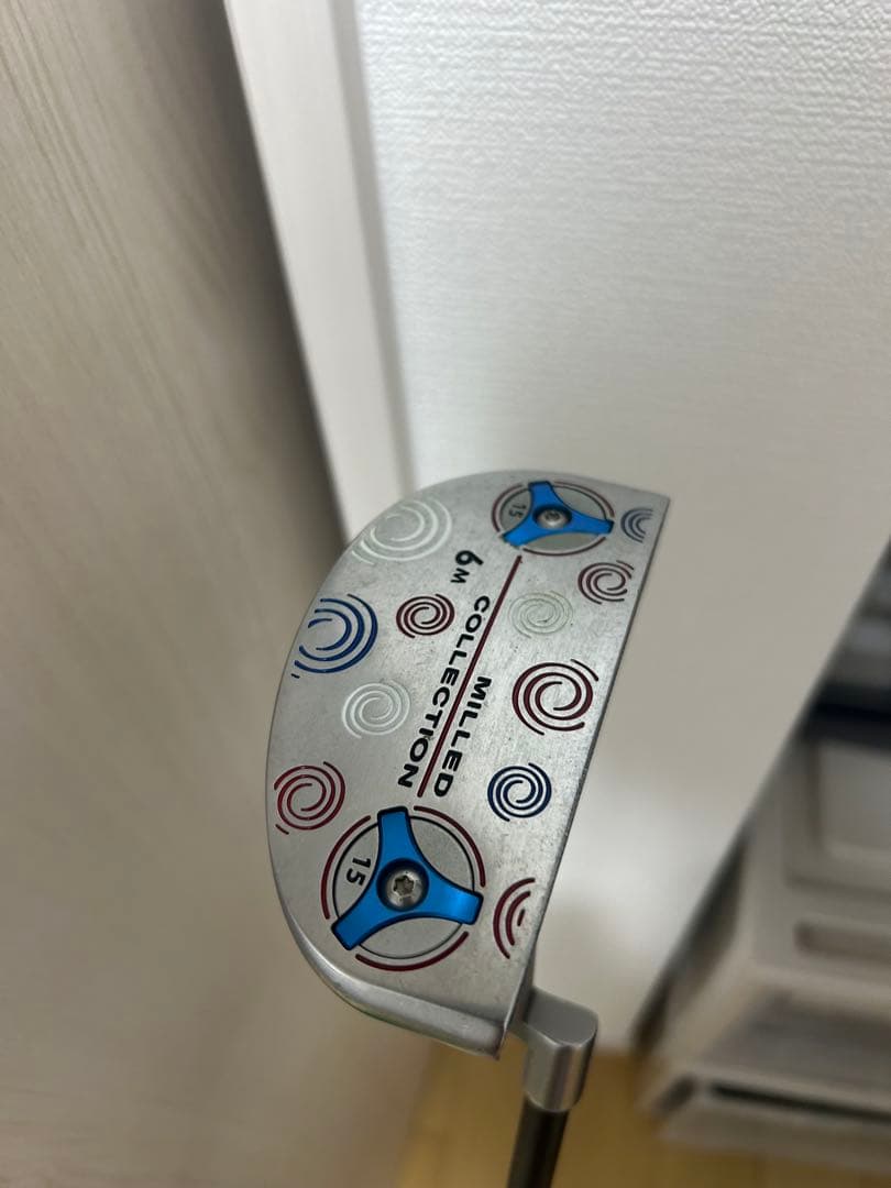 オデッセイ　ミルドコレクション　#6 パター　リシャフト　kbs 蒲鉾　ピン