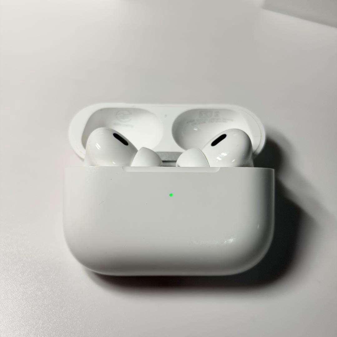 【9】 AirPodsPro2 第2世代 本体 A3047 充電器あり 保証あり