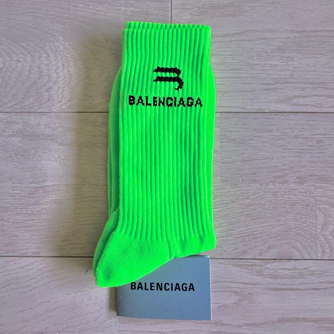 BALENCIAGA バレンシアガ 靴下 MENS メンズ グリーン