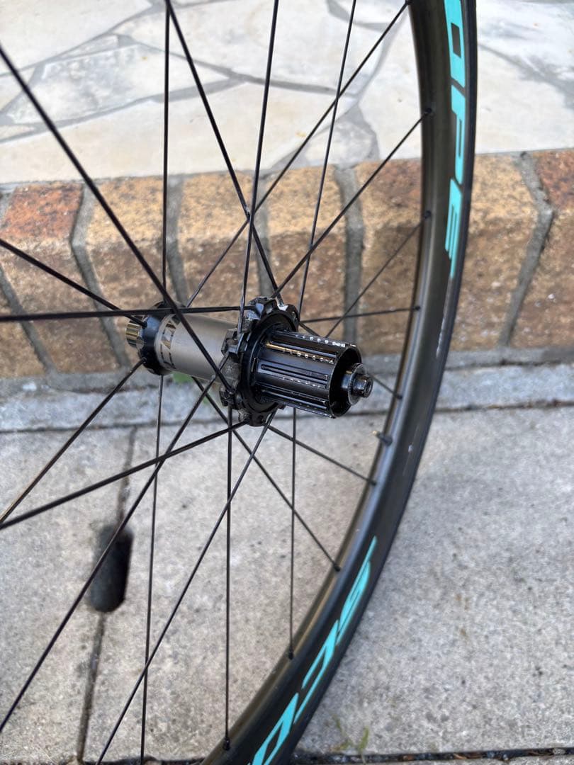 scope r5c リムブレーキ　チェレステ 前後セット