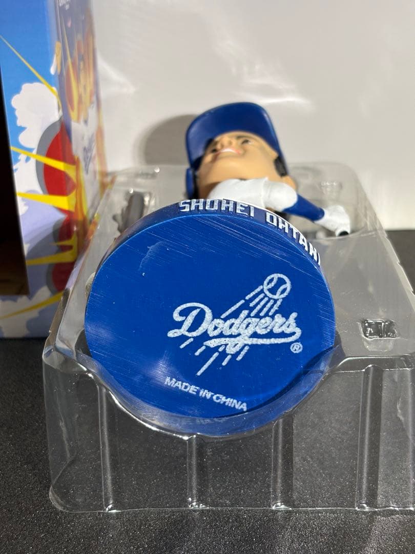 【大谷翔平】2024.5.16ドジャース移籍後初の球場配布ボブルヘッド 白 本物