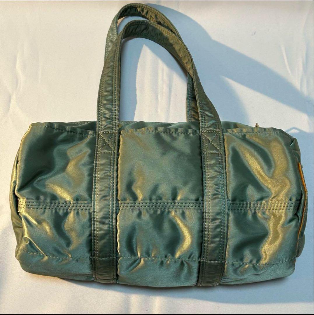 美品✨廃盤品 ポーター タンカー ダッフル ミニボストンバッグSサイズ セージ