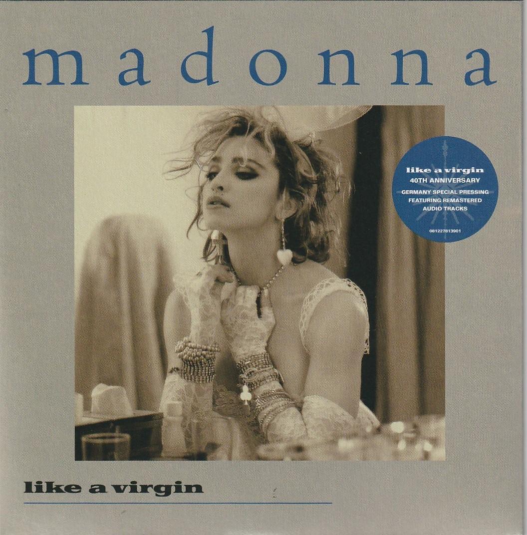 マドンナ　LIKE A VIRGIN 発売４０周年記念　雑誌 + レコード