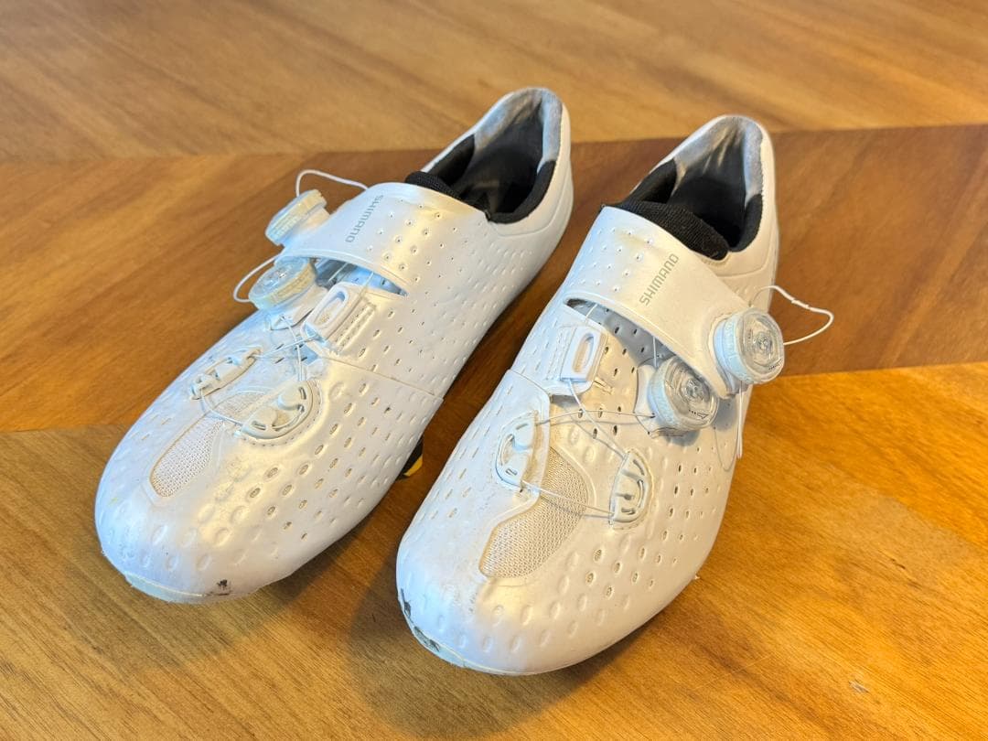 SHIMANO S-PHYRE ホワイト シューズ