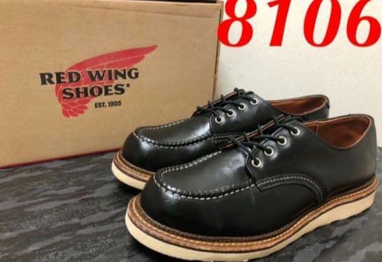 RED WING SHOES　8106 　ブラックレザー