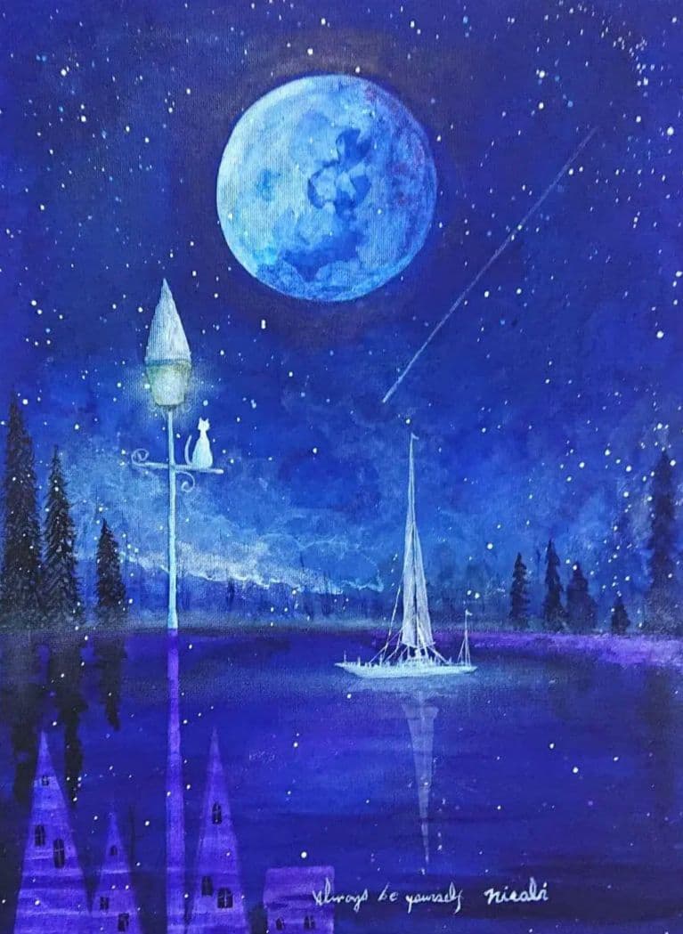 絵画 ★ようさん★Ocean 885 F6 キャンバス Nicola原画