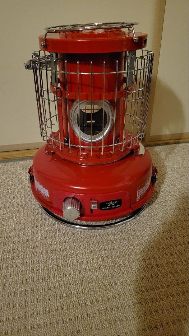 センゴクアラジン ポータブルガスストーブ SAG-BF02A 赤 アラジン