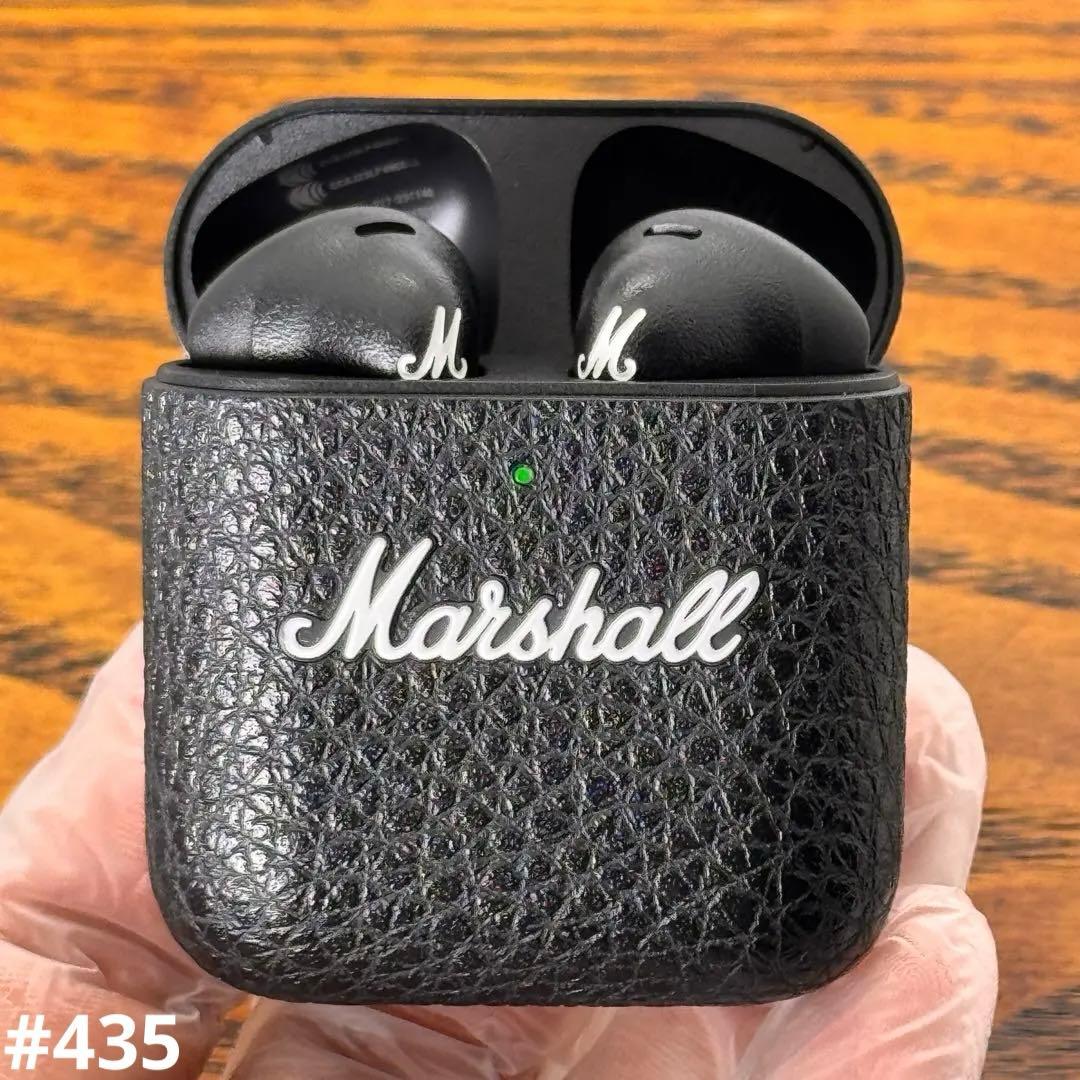 Marshall MINOR IV 完全ワイヤレスイヤホン ブラック【美品】
