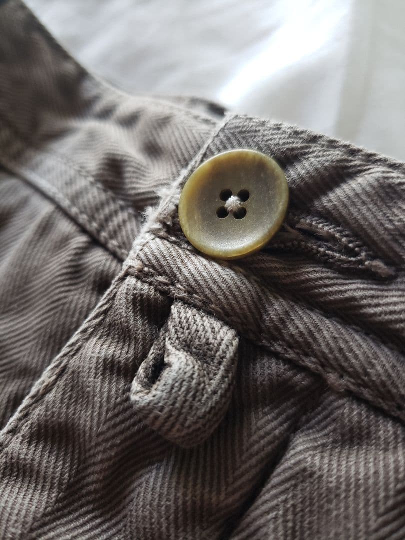 pt torino icon 01 05 ヘリンボーン カーゴパンツ トラウザー