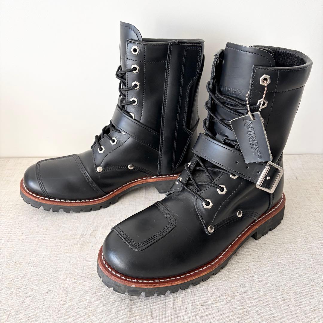 極美品★AVIREX アビレックス バイカーブーツ AV2100 YAMATO