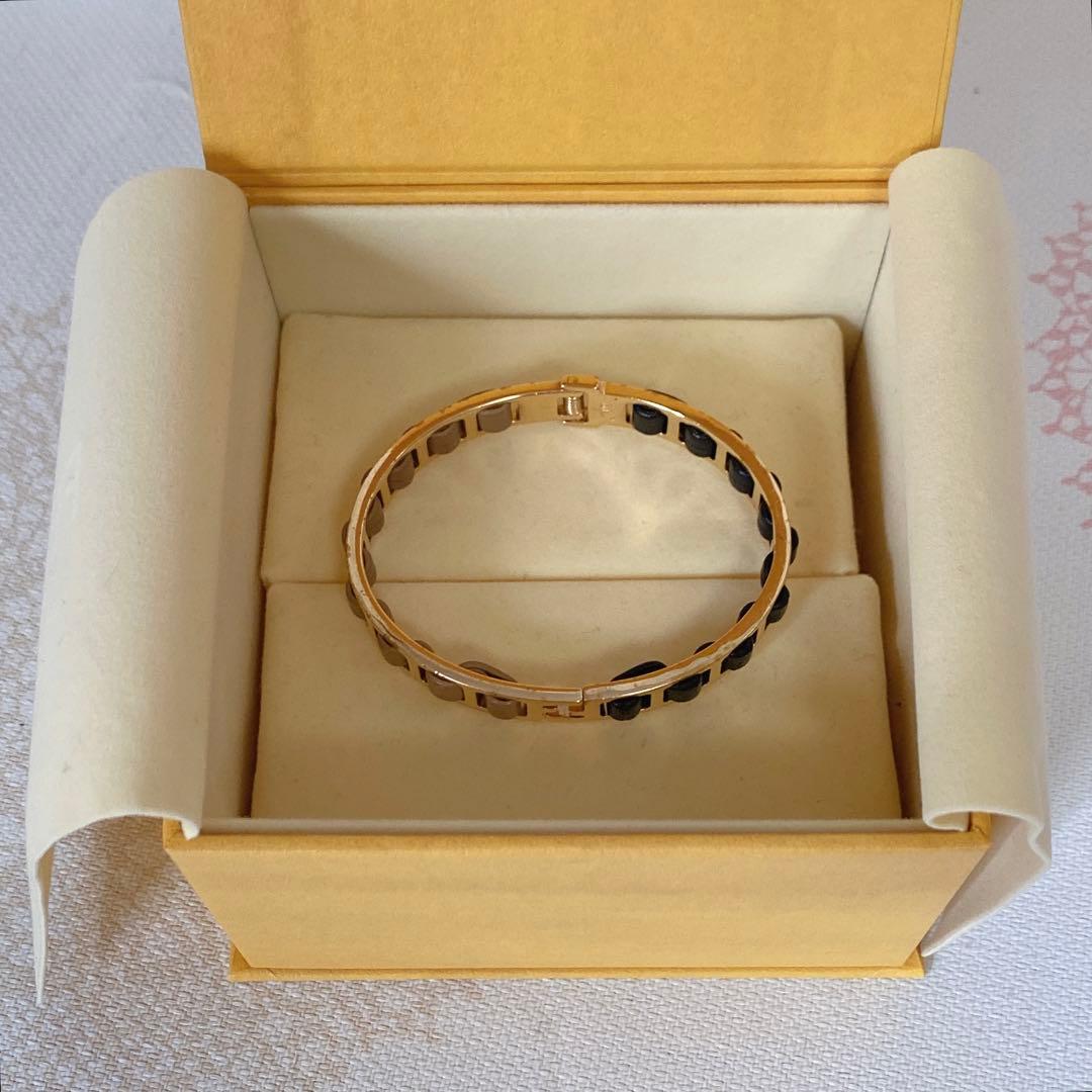 FENDI バイカラー バングル