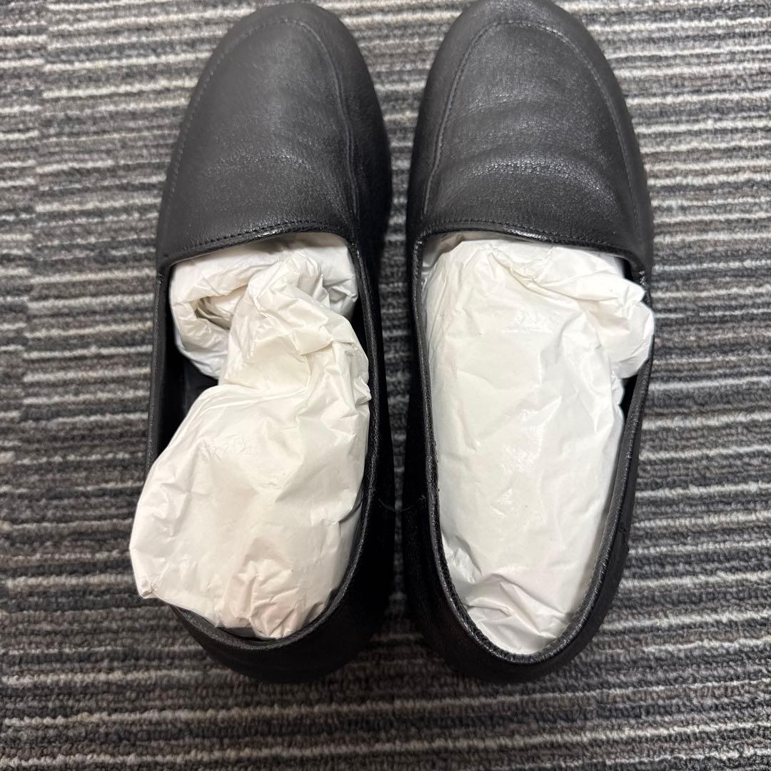 THE ROW ブラック スリッポン