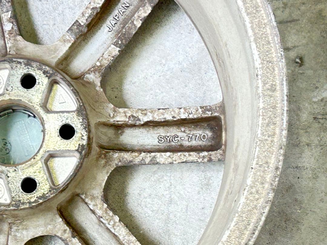 【みきまる】スバル純正ホイール スバルオートアクセサリーズ17x7J