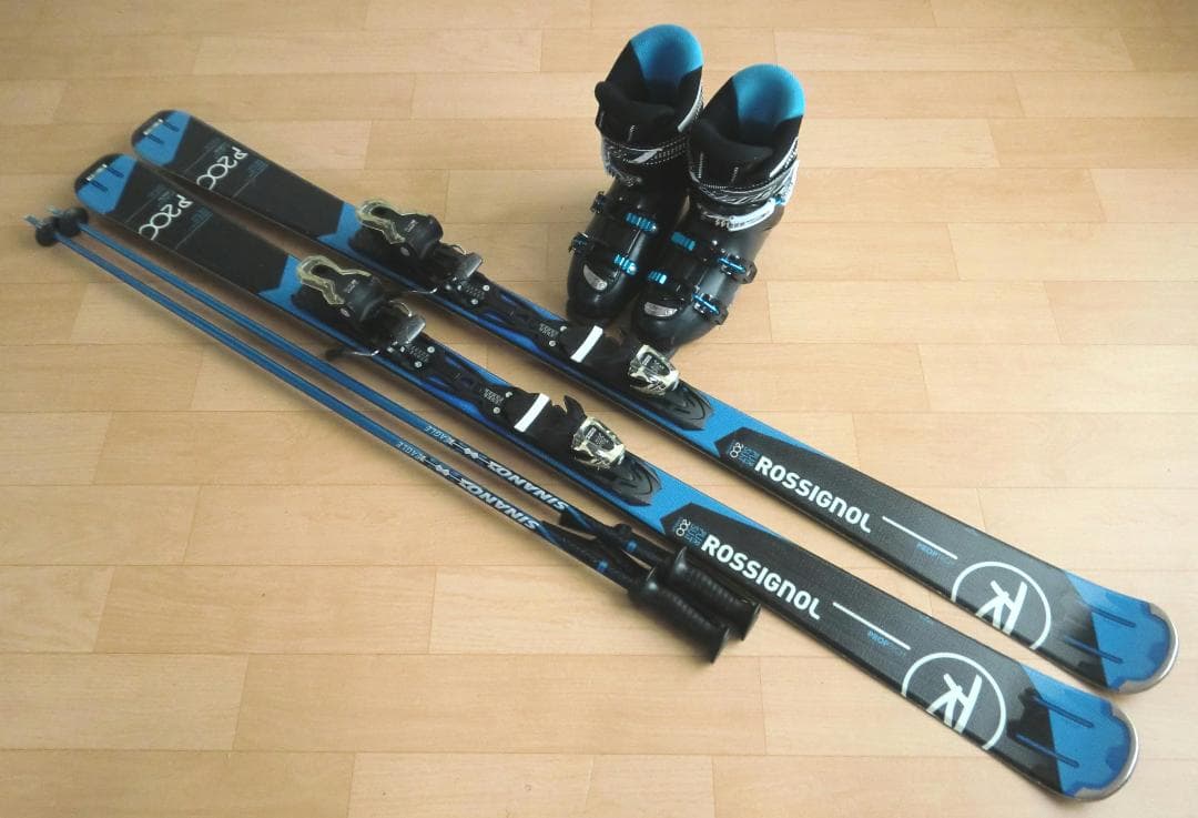 ■1月限定■送料無料■ロシニョール■メンズスキーセット■163/27■メンテ付■