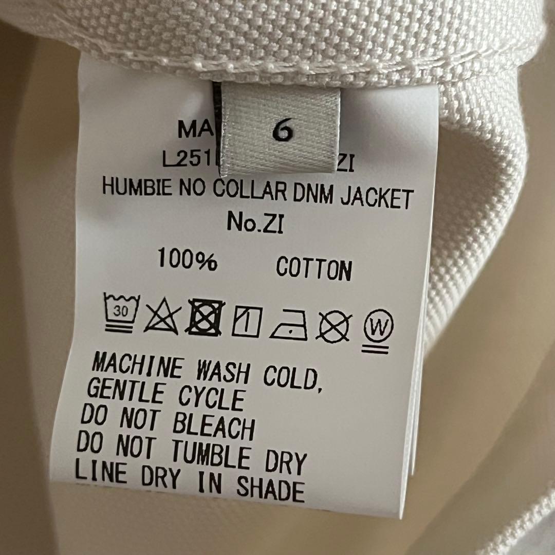 MACKINTOSH 新品 2025SS ハンビーノーカラーデニムジャケット