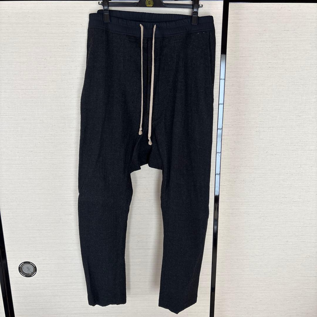 【訳あり】Rick Owens サルエルパンツ RU9380 E 12 F/W
