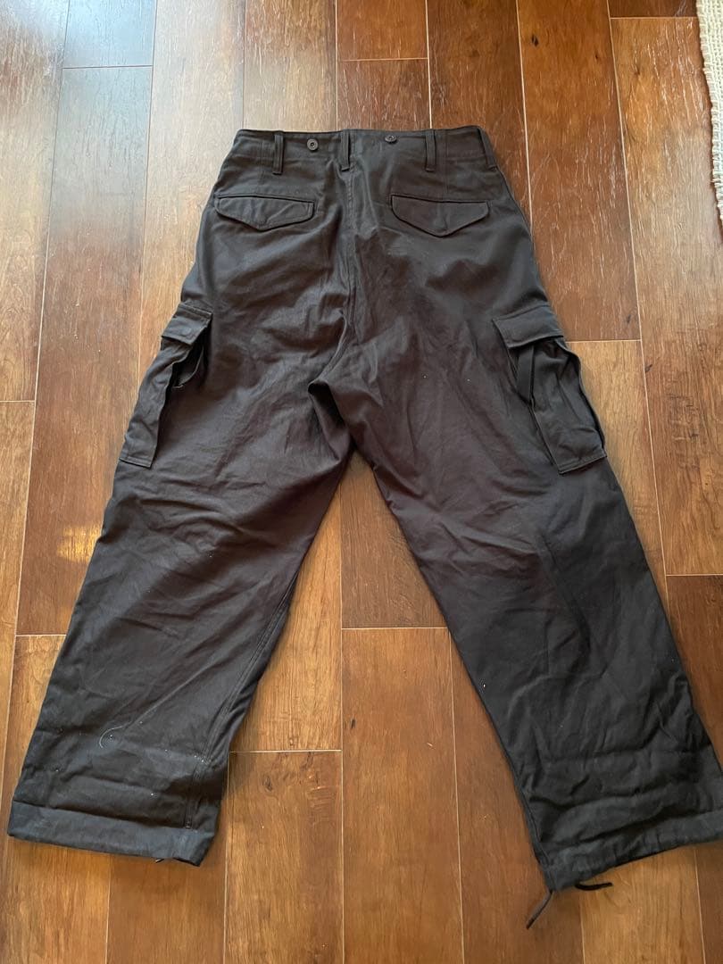 T*A様 【ナイジェル・ケーボン】アーミーカーゴパンツ - ブラック