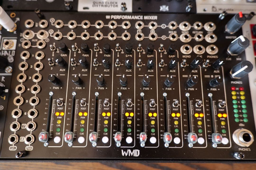 WMD Performance Mixer モジュラーシンセ