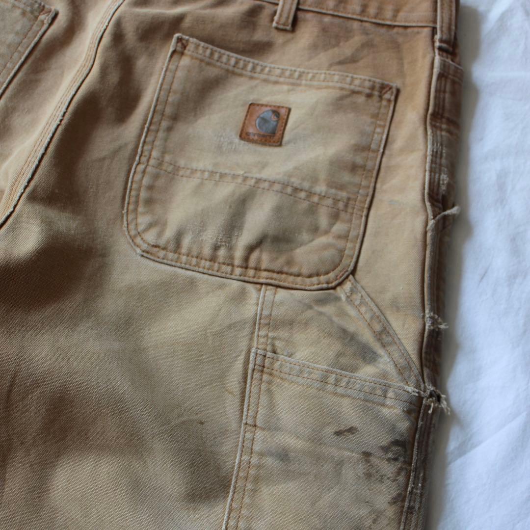 ［最高ペイント•一点者］Carhartt ペインターパンツ ダック ワーク 34