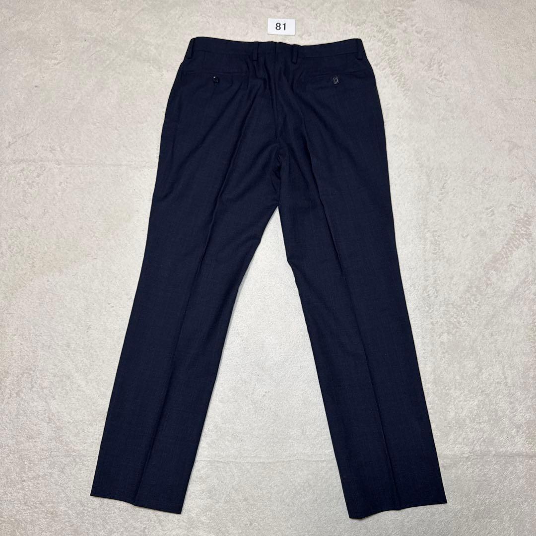 81 未使用　グリーンレーベル　スーツ　ネイビー　46 M 80 STRONA