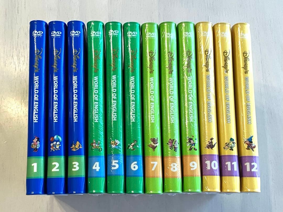 未開封多数　新子役　ディズニー英語システム　dwe ステップバイステップ　dvd