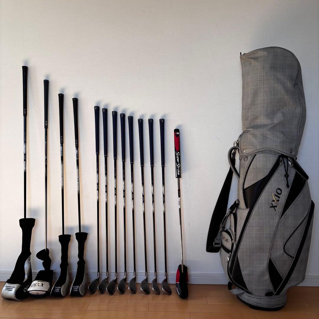 送料込メンズゴルフクラブセットXXIO6ゼクシオシックス5ファイブセットX082